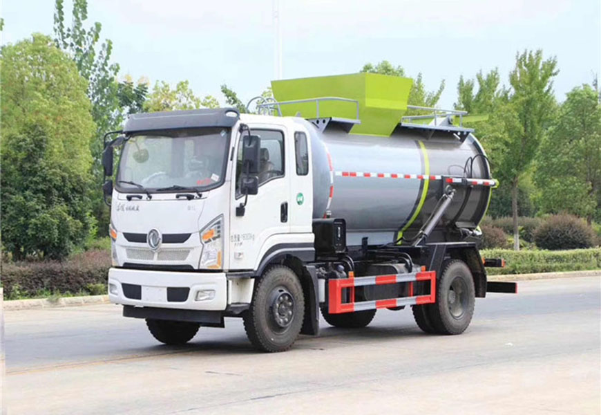 國(guó)六東風(fēng)專(zhuān)底D1餐廚垃圾車(chē)